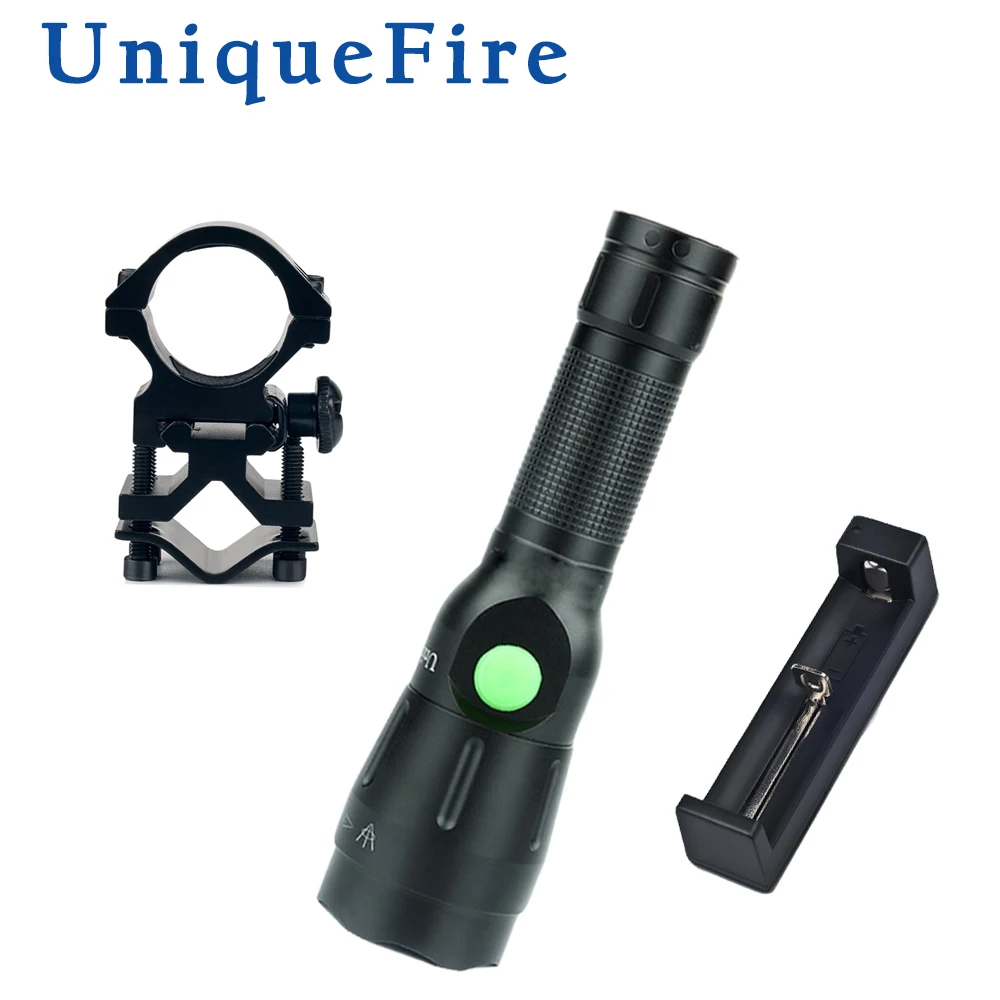 

UniqueFire New Portable Lamp 1603-38 IR 850nm Waterproof LED Flashlight 4 Modes Zoomable Rechargeable Torch For Outdoor Hunting