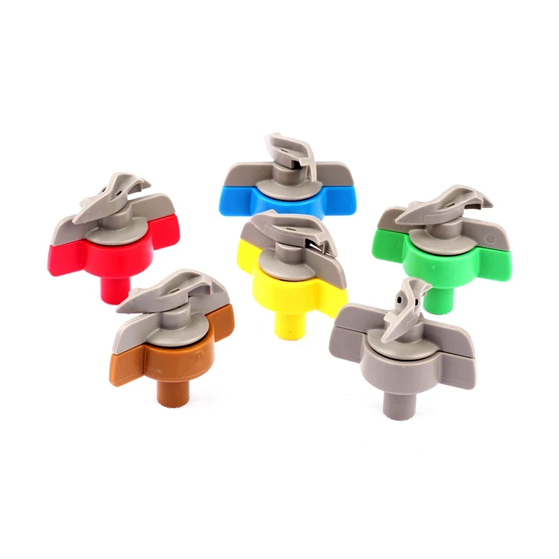 5pcs Inner Dia6mm Best Quality NuoNuoWell 360Degree Frameless Rotary Sprinkler Well-distributed No Blind Angle Irrigation Nozzle