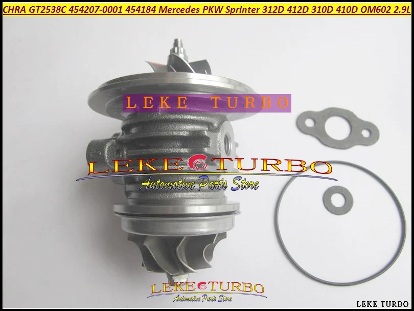 

TURBO Cartridge CHRA GT2538C 454207-0001 454207 454184 454111 For Mercedes PKW Sprinter 212 312D 412D 210D 310D 410D OM602 2.9L