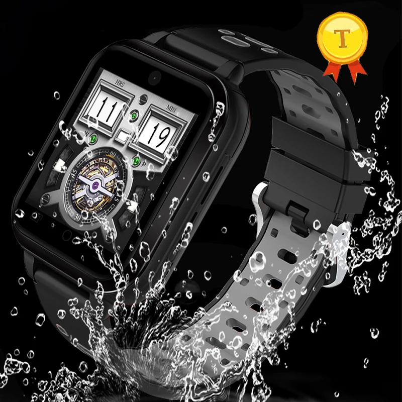 2018 Luxury 1.54inch Wifi 4G 3G Smart Watch Android Sim card Waterproof IP67 MTK6737 Quad Core Smartwatch support app download