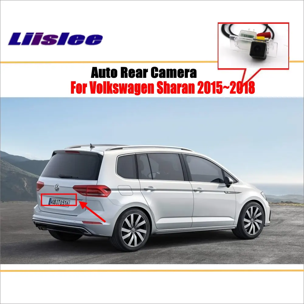 For Volkswagen VW Sharan 2015-2018 Car Rearview Rear View Camera Parking Back AUTO HD CCD CAM Accessories Kit