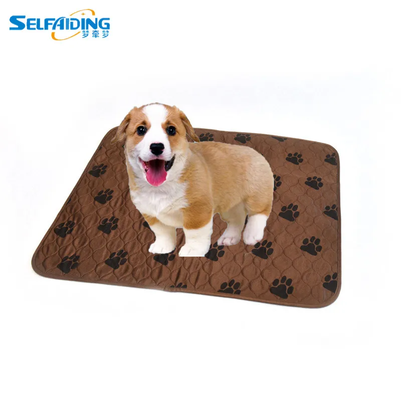 

Premium Stain Resistant Quick Absorbent Waterproof Reusable / Quilted Washable Large Dog / Puppy Training Travel Pee Pads Mat