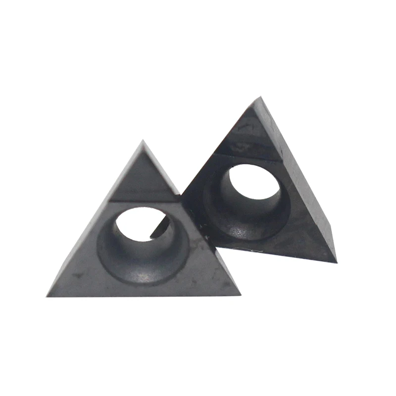 TCGT080202 2pcs PCD cnc carbide turning inserts blade for cutting high hardness materials use boring bar cnc machine