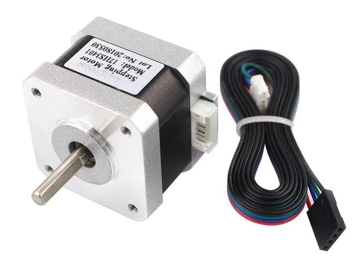 17HS3401 4-lead Nema 17 Stepper Motor 42 motor 42BYGH 1.3A CE ROSH ISO CNC Laser and 3D printer