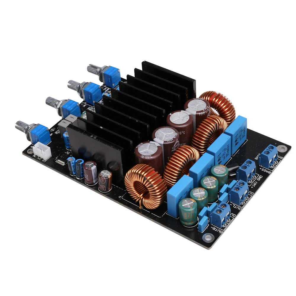 NEW Class D TAS5613 2.1 Digital Power Amplifier Board OPA1632DR, TL072 75W + 2 * 150W DC36V