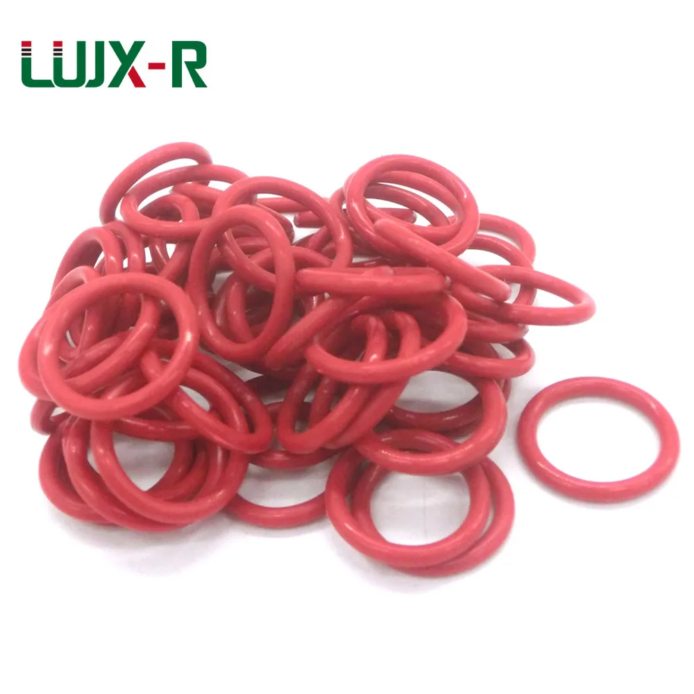 

LUJX-R 3.5mm O Ring Seal Red VMQ O-Ring Silicon Washer OD95/115/120/130/145/150mm "O" Type Ring Seal Silicone Gasket O-ring Seal