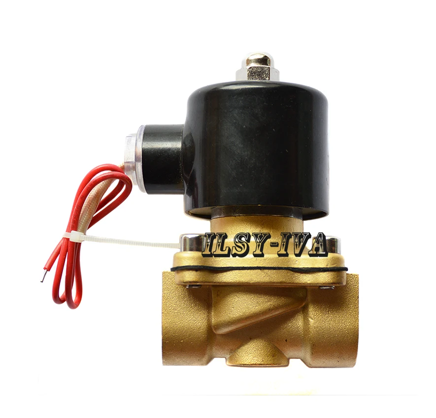 

G3/4" AC220V,AC380V two way brass solenoid valve,DN20 Normally closed hot water solenoid valve