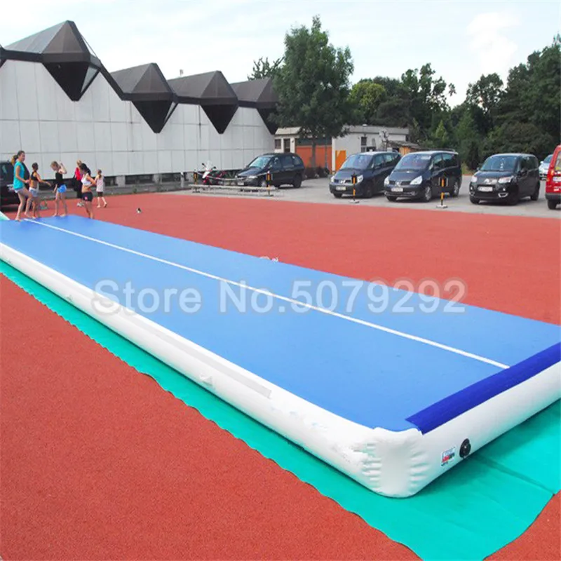 

(4m/5m/6m)*2m*0.2m Airtrack With Pump On Sale Double Wall Fabric Inflatable Gymnastics Training Mat Air Tumbling Gym Floor Mat