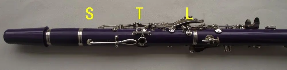 Advanced nickel-plated ABS Clarinet Bb Soprano Purple clarinet