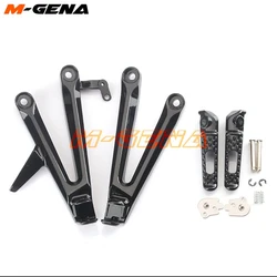 Rear footpegs Foot pegs Footrest Pedals Bracket For CBR1000RR CBR 1000RR 1000 RR 04 05 06 07 2004 2005 2006 2007