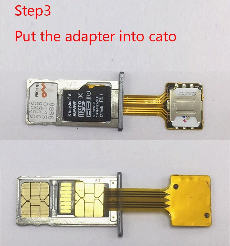 Top Hybrid Double Dual Sim-Kartenadapter Micro SD Nano Sim Extension Adapter für Xiaomi Redmi Samsung Huawei OnePlus Meizu