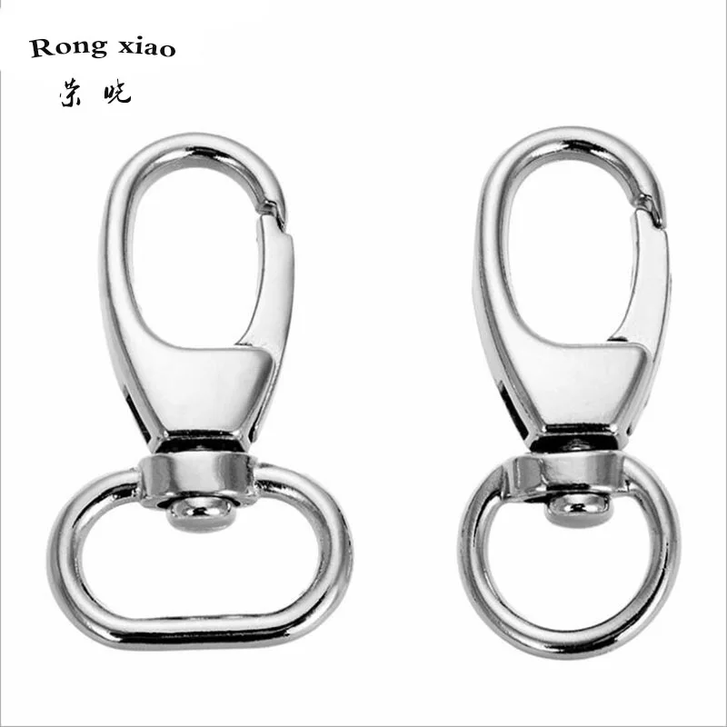 

20 mm silver nickel swivel snap hooks swivel lobster clasp for keys shoe bag hardware accessories