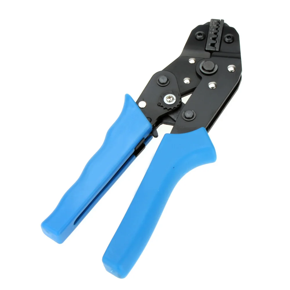 1pc x SN-06WF 0.25-6mm2 Crimping Pliers for End-sleeve Cable Clamp Locking Terminals Crimper Press Blue Hand Tool