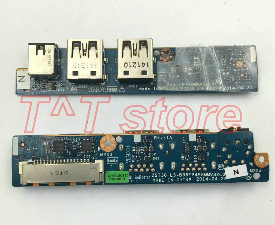 

free shipping original FOR HP split 13 X2 USB AUDIO BOARD ZST30 LS-B36FP 455MMV32L01 test good