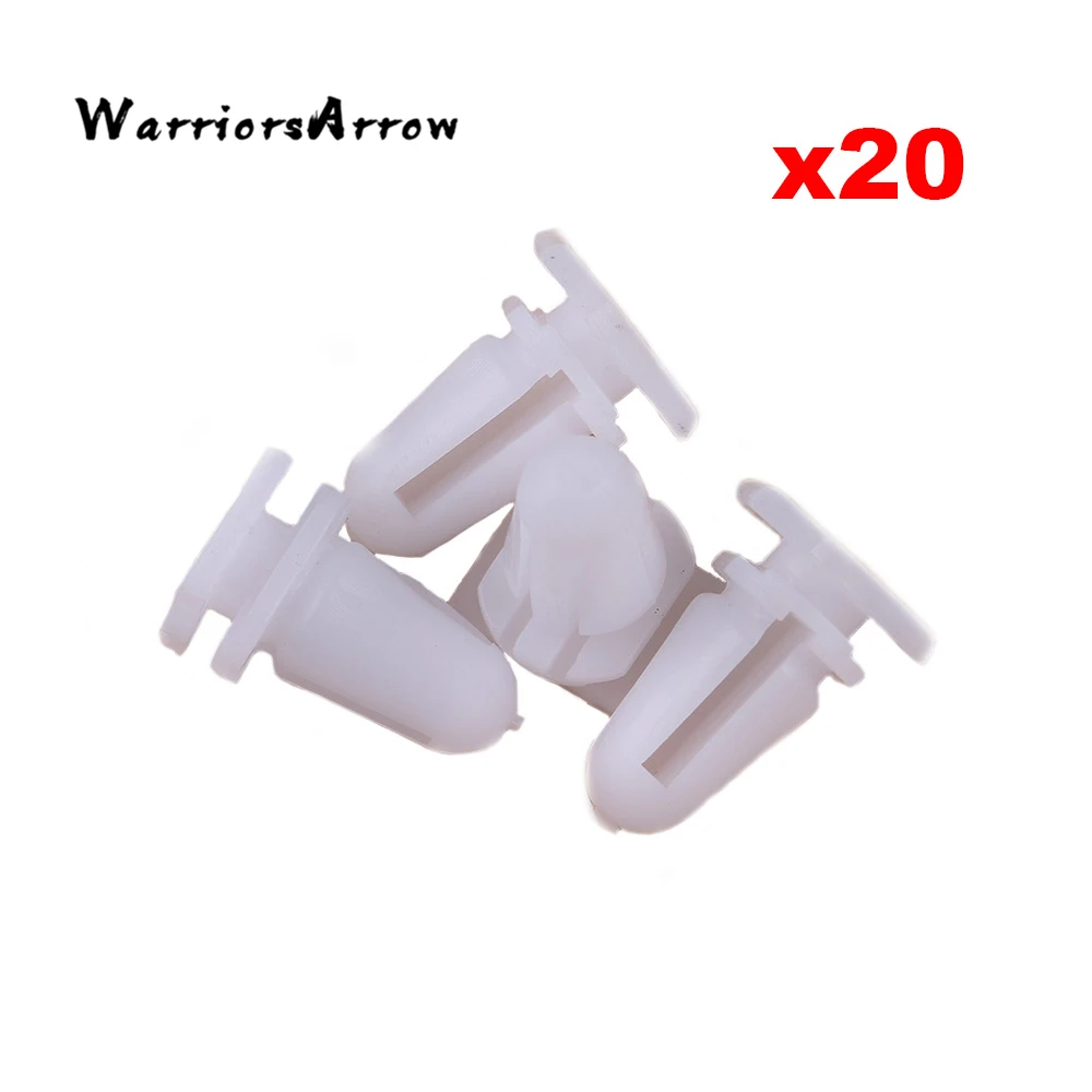 WarriorsArrow x20 Plastic Door Sill Cover Plate Rivet Clip Retainer Fastener For BMW E30 E36 E39 E38 325xi 525i 750i 51471840961