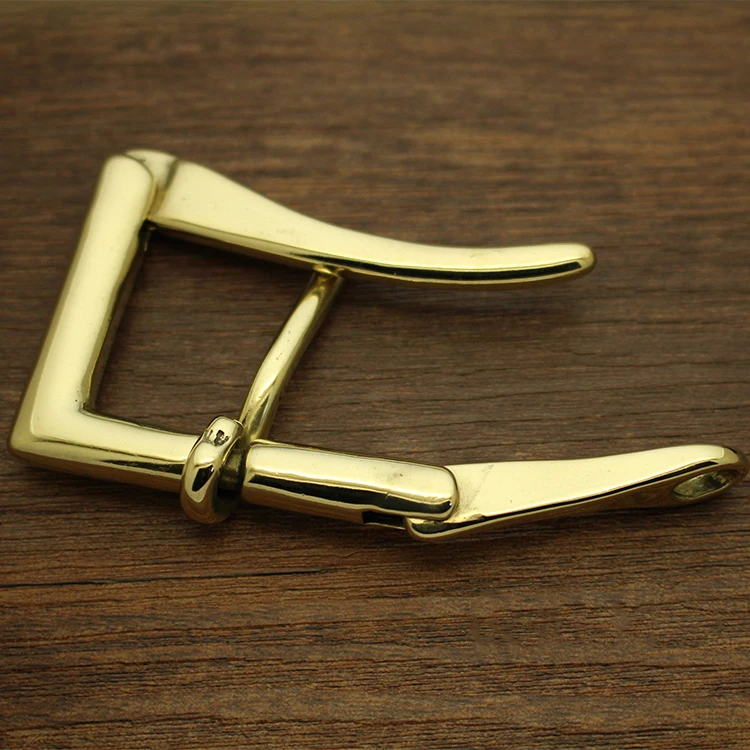 2pcs DIY Solid Brass Pin Buckle for Leather Belt 1 1/2\