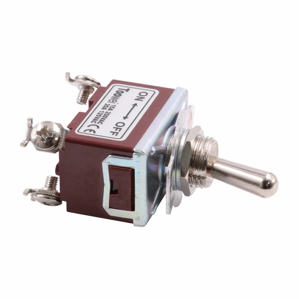 Kippschalter SPST DPDT DPST SPDT AUF-AUF AUF-WEG-AUF AUF-OFF AC Power Rocker schalter AC 250V 15A 125V 20A – Detail 16