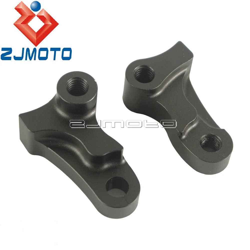Kit di riduzione della caduta posteriore del motociclo nero da 1.75 \