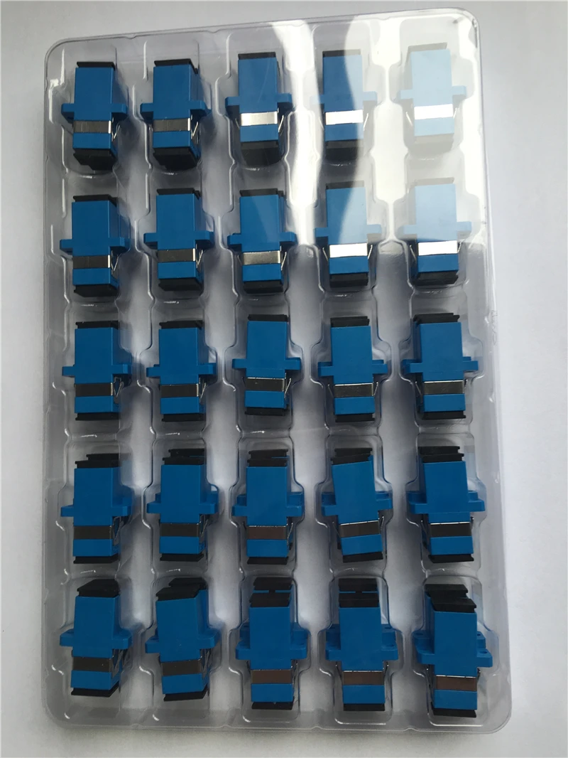 Sc Stofkap Voor Sc Adapter Glasvezel Zwart Simplex Duplex Sm Mm Plasitic Ftth Connector Stofkappen Fabriek Levering Elink 2000Pcs