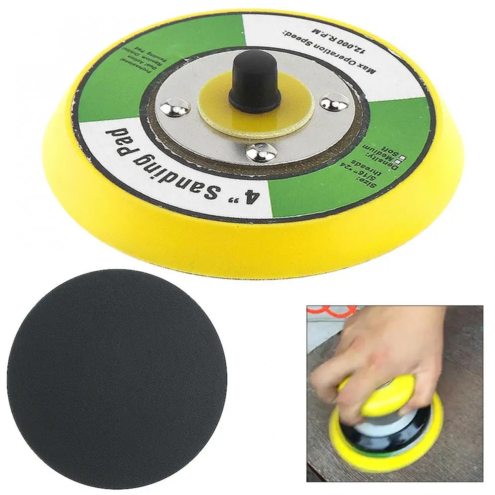 

4 Inch Professional 12000RPM Double-acting Random Orbital Sanding Pad with Smooth Surface for Polishing and Sanding