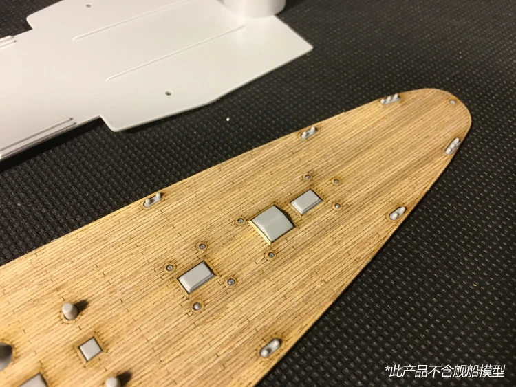 Деревянная палуба в масштабе 1/350 для HobbyBoss 86502, комплект модели корабля итальянского тяжелого крейсера Pola 121.