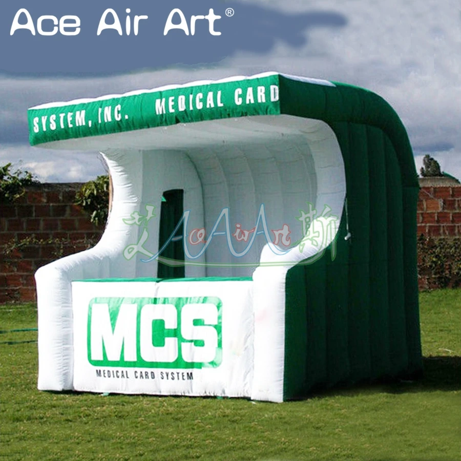 

Nesest Style Inflatable Stand Shell Scheme trade show booth Inflatable Promotional Booth/refreshment stall for exhibition