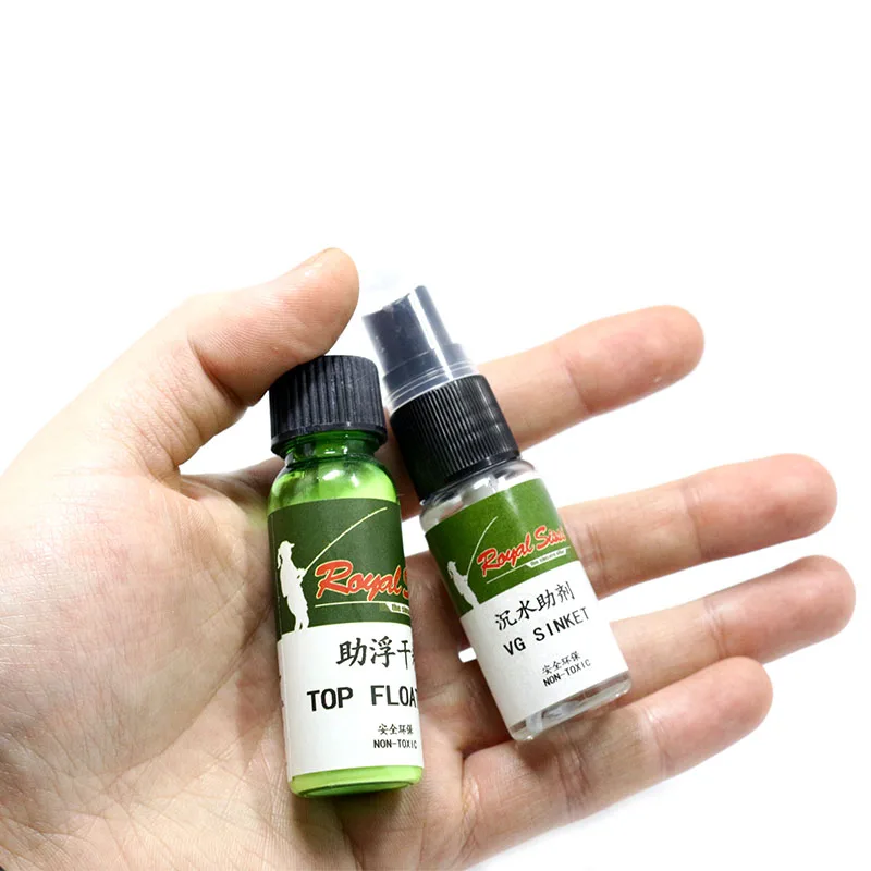 PERSUADER 1bottle floatant powder or sinket silicone based additive fly tying chemical floating powder or wet fly sinking liquid