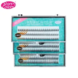 Silk Eyelashes Extension Fashion Dovetail Fly Eyelash Fish Tail False Eye Lashes Makeup Tool