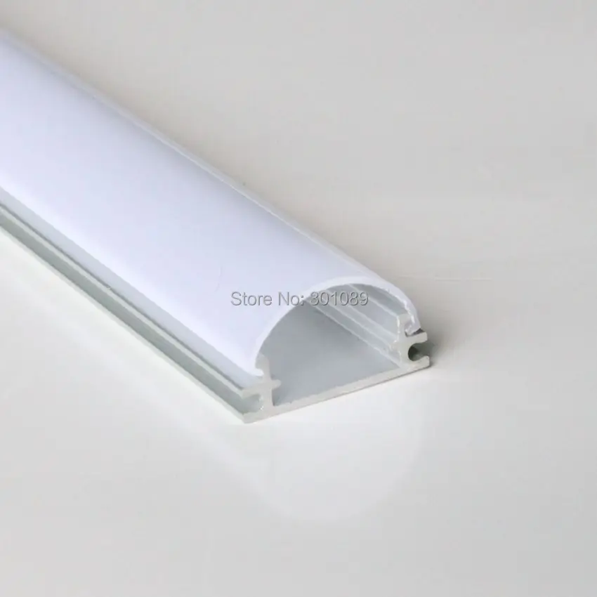 30m(30pcs) a lot, 1m per piece led aluminum profile slim AP1806-1m with milky diffuse cover or clear cover