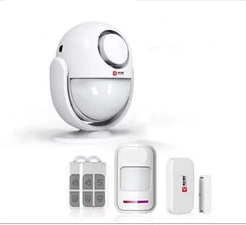 

WIFI Home Security Alarm System PIR Main Panel Door/window Sensor Burglar Alarm