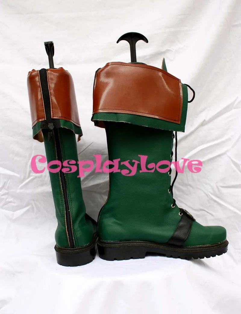 The Legend of Heroes VI Agate Crosner Cosplay Shoes Boots Hand Made Custom-made For Halloween