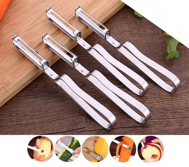 Fashion Hot Stainless Steel Cutter Vegetable Fruit Apple Slicer Potato Peeler Parer Tool