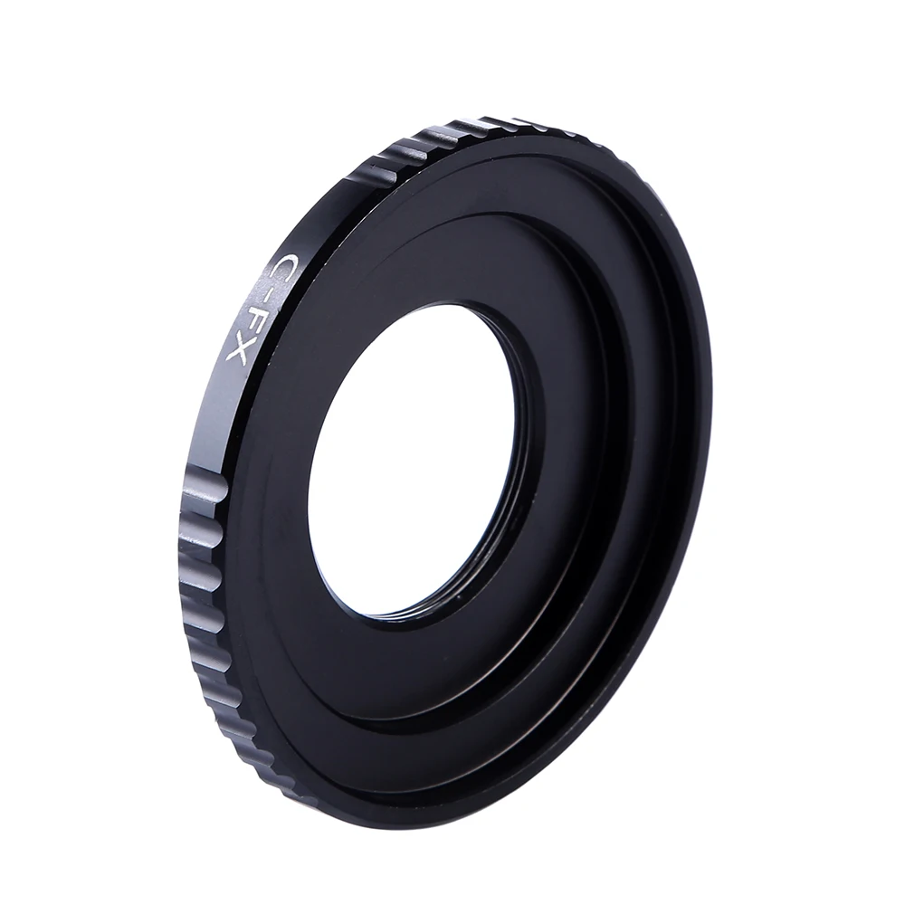 K&F CONCEPT Lens Adapter Ring C Mount Lens to Fujifilm X Mount Camera Adapter X-Pro1 X-E1 X-M1 X-A1 C-FX