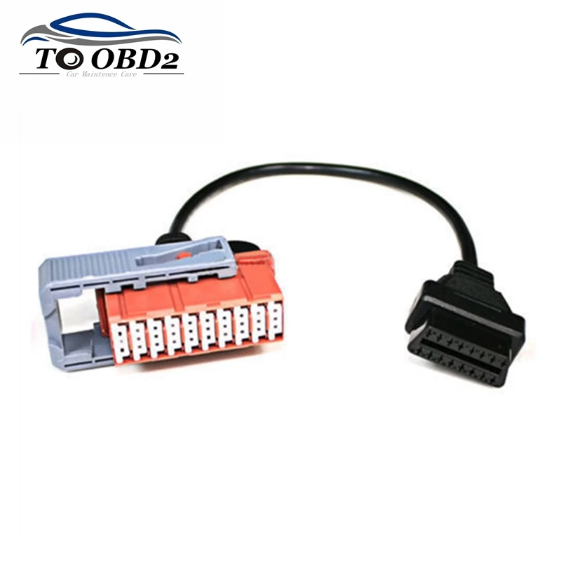 High Quality Lexia3 30pin cable Lexia 3 PSA 30pin cable Lexia 3 30 pin to OBD 30 pin cable  For Citroen/Peugeot