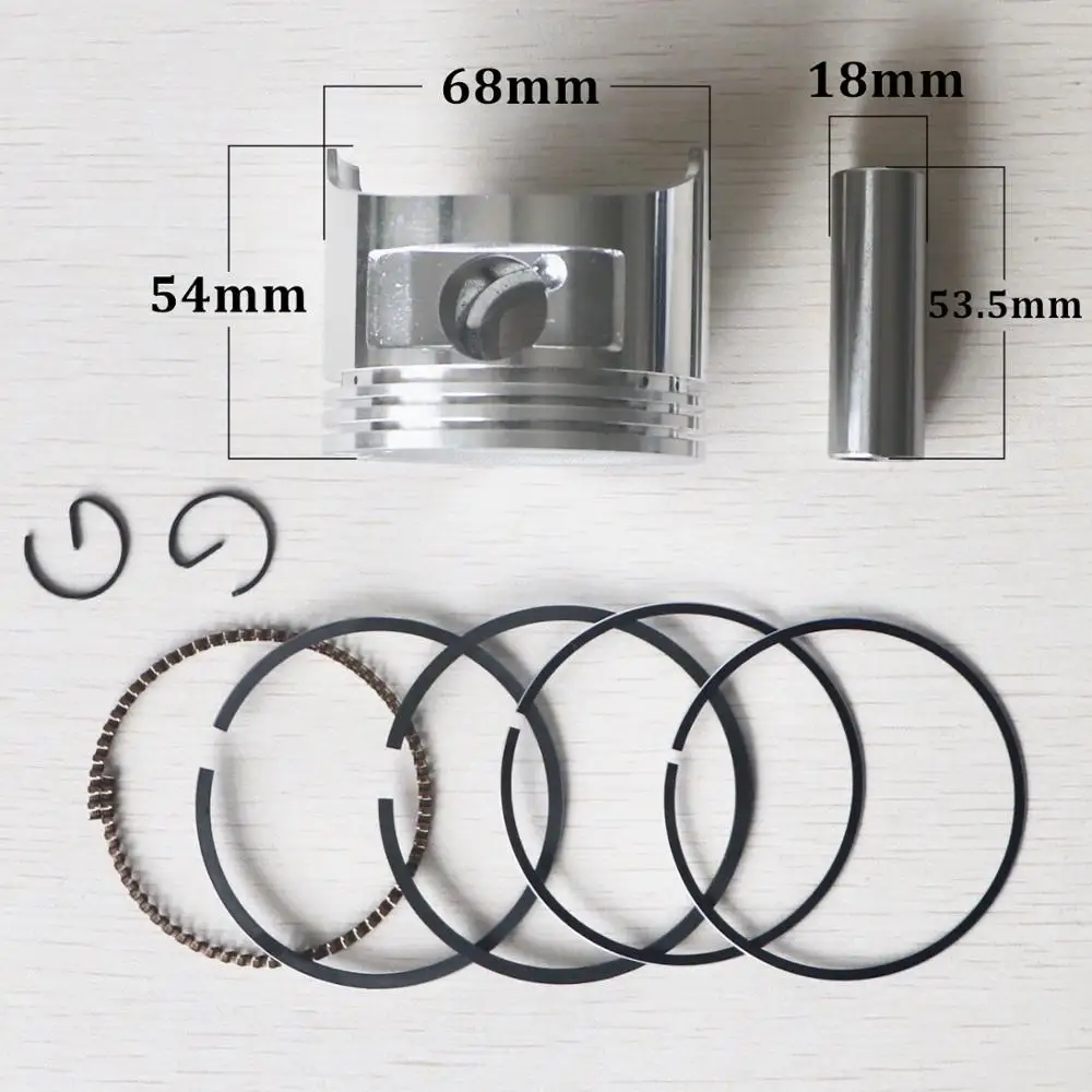 68mm Piston Rings Kit For HONDA GX160 Chinese 168F 5.5HP Gasoline Engine Motor Generator Water Pump