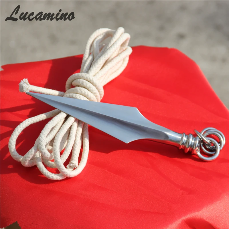 Hot Traditional Wushu Rope Dart  Kungfu Stainless Steel rope darts For Tousheng Soft Martial Arts Equipments