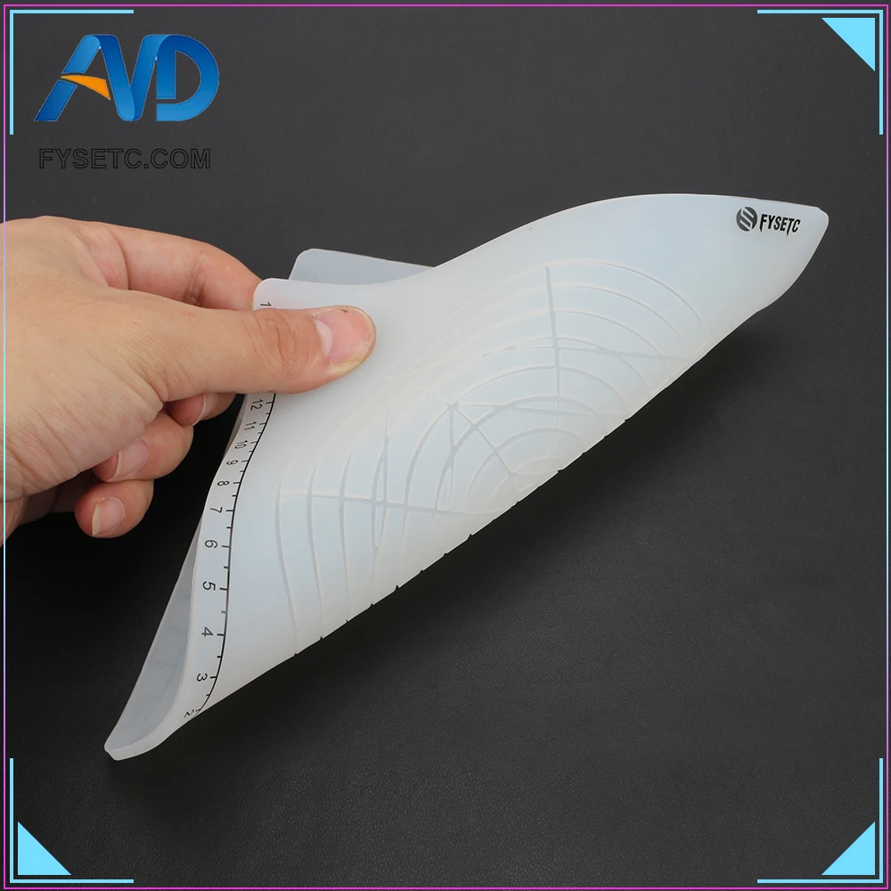 White Multi-Purpose 3D Design Silicone Mat Basic Template Kids Gift 3D Printer Part+ 10M PLA Filament 1.75mm For 3D Printer Pens