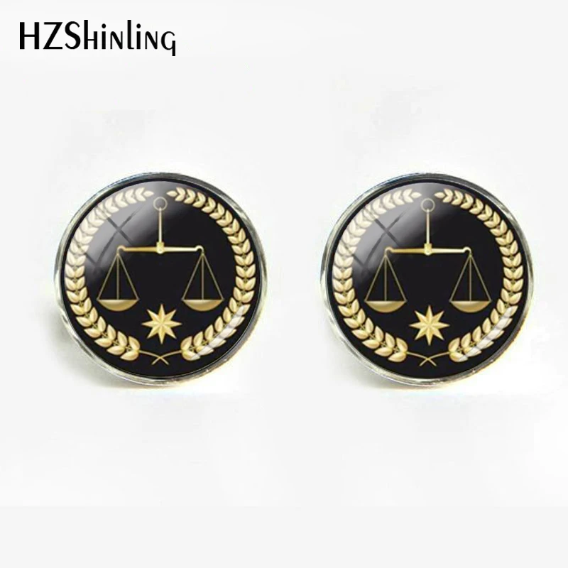2019 New Fashion Judges Balance Justice Messenger Men\'s Cufflinks Shirt Cuffs High Quality Husband Gifts