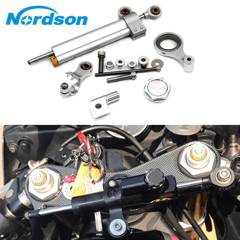 Nordson Motorcycle Steering Stabilize Damper Bracket Mount Kit Motorcycle Accessories for YAMAHA YZF R6 06-17 R1 2009-2012