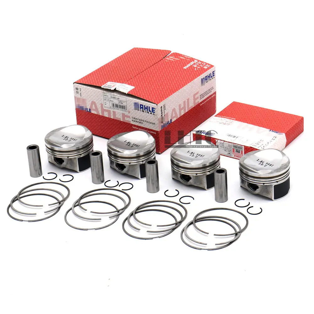 

One Set Pistons & Rings 0.00 STD 82.5mm 21mm For V W Golf Passat CC AUDI A3 A4 A5 SKODA SEAT 1.8TSI 1.8TFSI DOHC 16V EA888