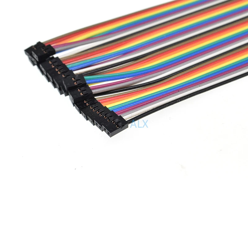 20PCS 20CM DUPONT LINE 2.0MM female to 2.54MM female PITCH 2.54 TO PITCH 2.0 2P-1P JUMPER CABLE WIRE FOR PCB connector