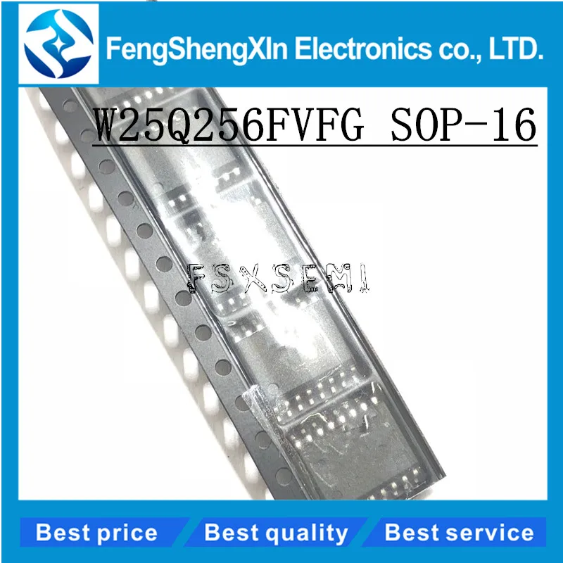 

5pcs/lot New W25Q256 W25Q256FVFIG W25Q256FVFG 25Q256FVFG SOP-16 32MB FLASH IC