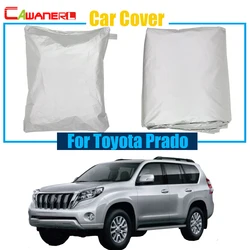Cawanerl Car Cover UV Anti Sun Shade Snow Rain Resistant Protector Cover For Toyota Prado