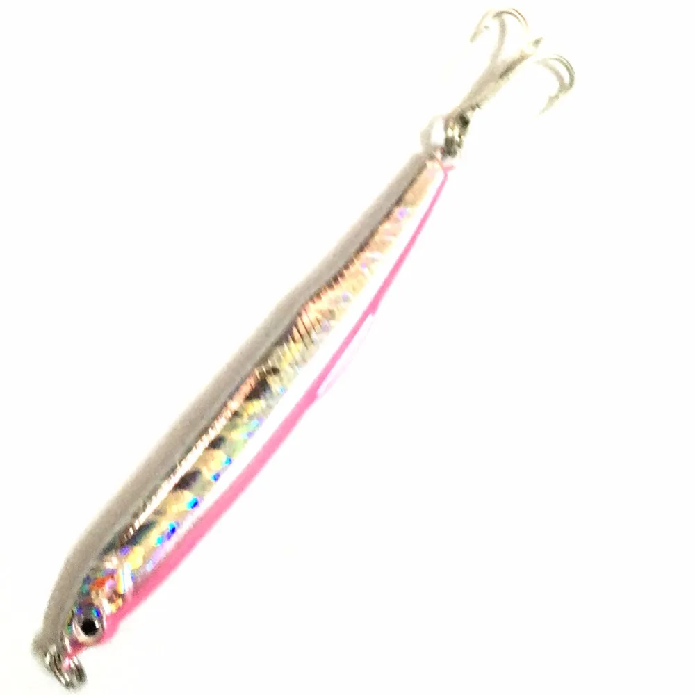 2025 Fishing Lure Sinking Pencil Bait 9.5cm 16.5g Bullet Shaped Hard Bait Laser Fly Fishing Bait Casting Peche Leurre Souple