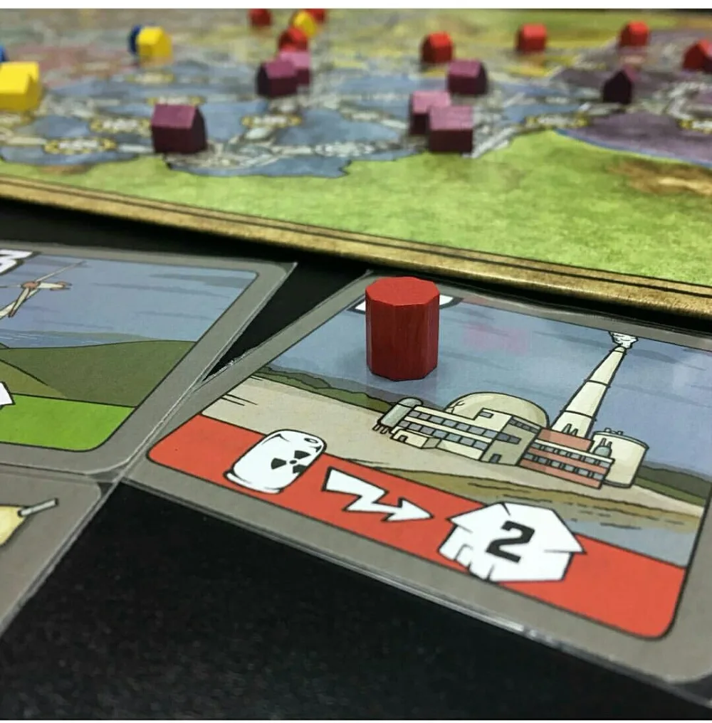 New Power Grid Board Game English Version ,Basis+ Expansion Maps Game With English Instruction