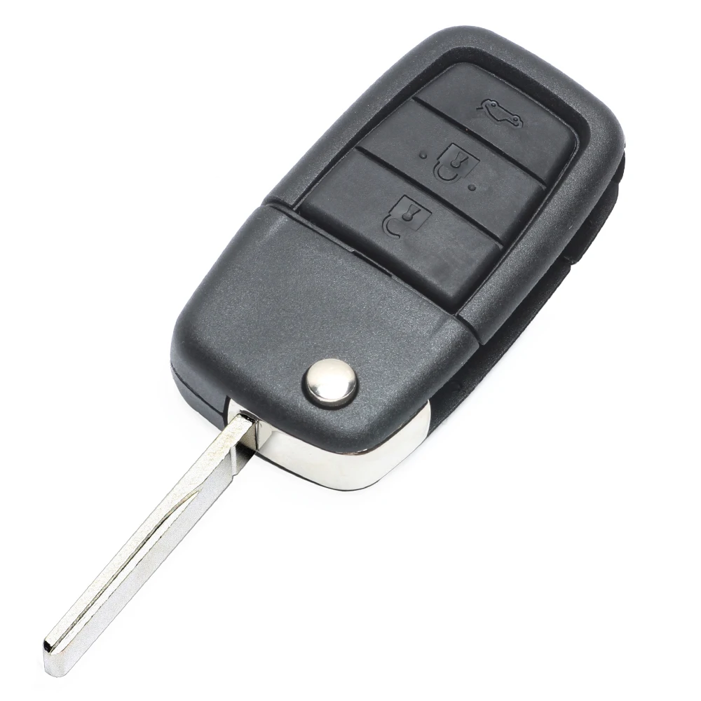 Keyecu Replacement Flip Remote Key Fob 4 Button 315 / 433MHz ID46 for Pontiac G8 2008 2009 FCC ID: OUC6000083