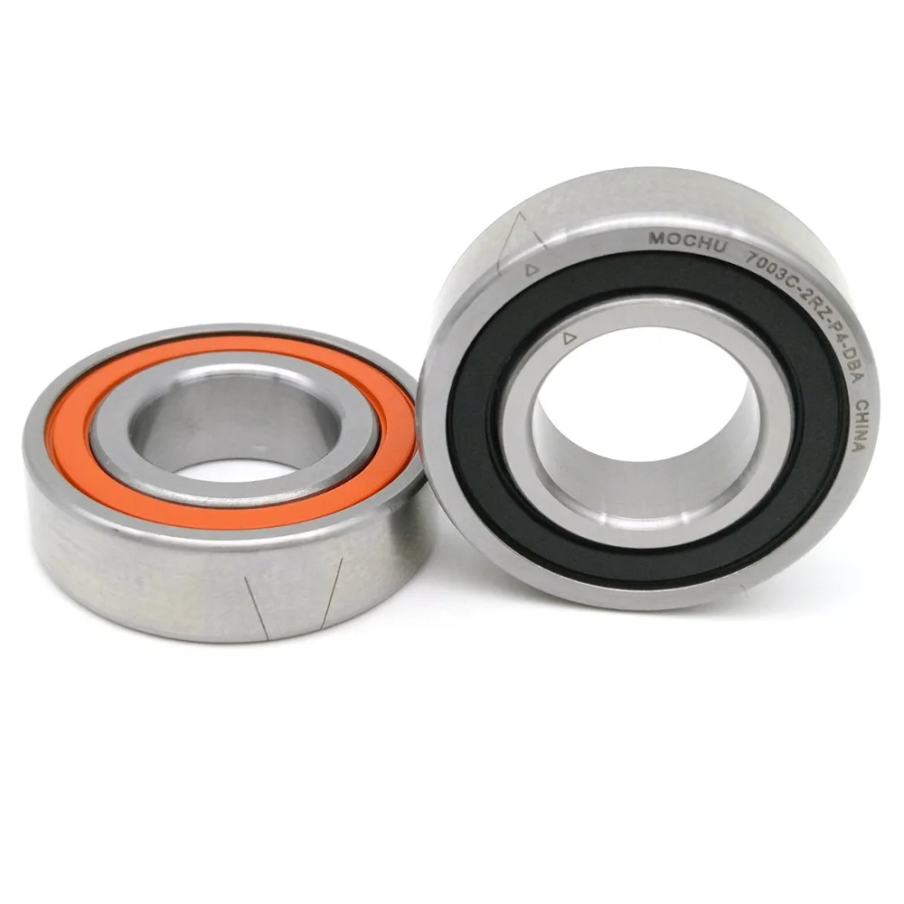 

1 Pair MOCHU 7003 7003C 2RZ P4 DBA 17x35x10 17x35x20 Sealed Angular Contact Bearings Speed Spindle Bearings CNC ABEC-7