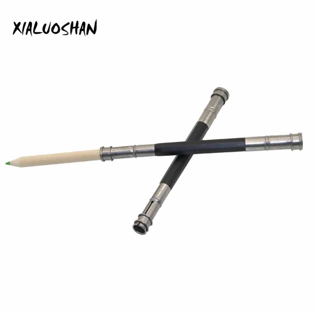 

Advanced Double head Metal handle high quality student drawing tool pencil extender Office Supplies Stationary Sets