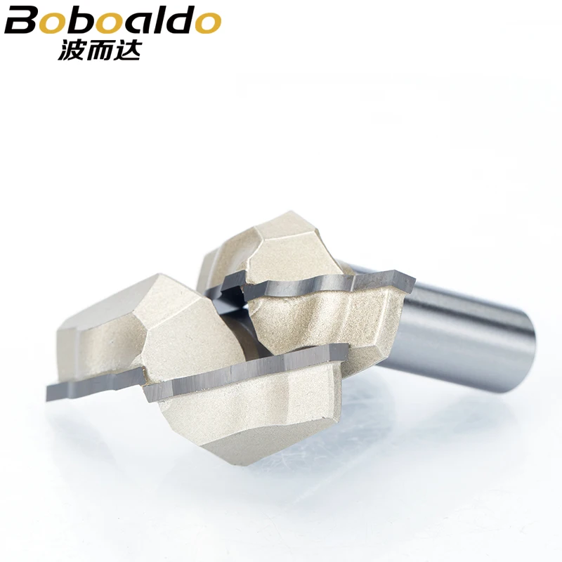 1 PC 1/2 "Shank Trimmer Router Bits สําหรับไม้ทังสเตนคาร์ไบด์งานไม้แกะสลัก Endmill เครื่องมือสําหรับไม้ MDF