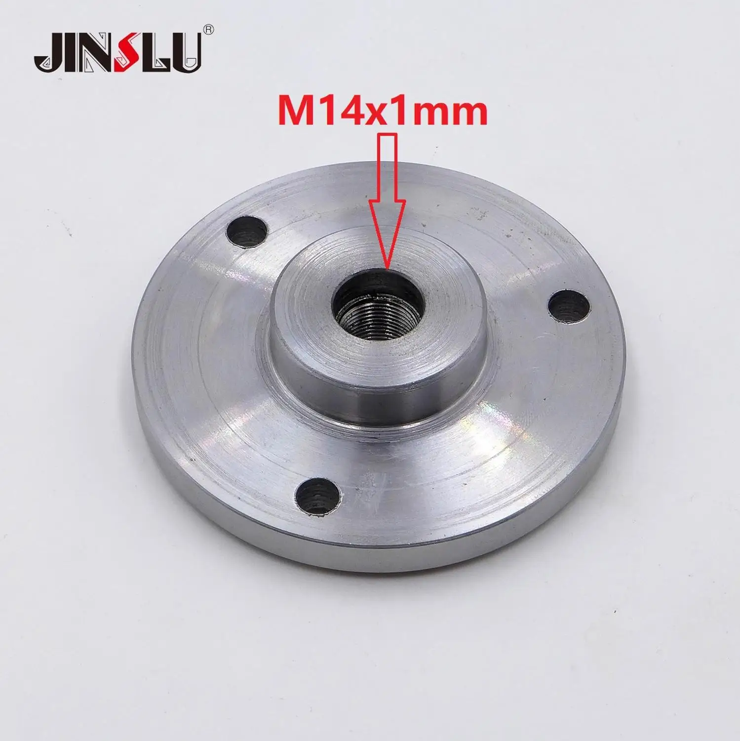 OVER 40 SOLD M14x1mm M14 Spindle Thread chuck Flange Back Plate base Adapter K11-80 K12-80  K11-100 K12-100  K11-125 K12-125